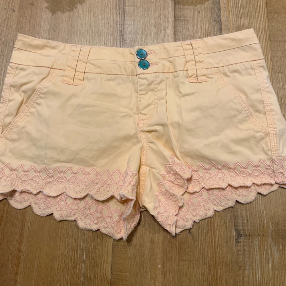 Peach BKE shorts